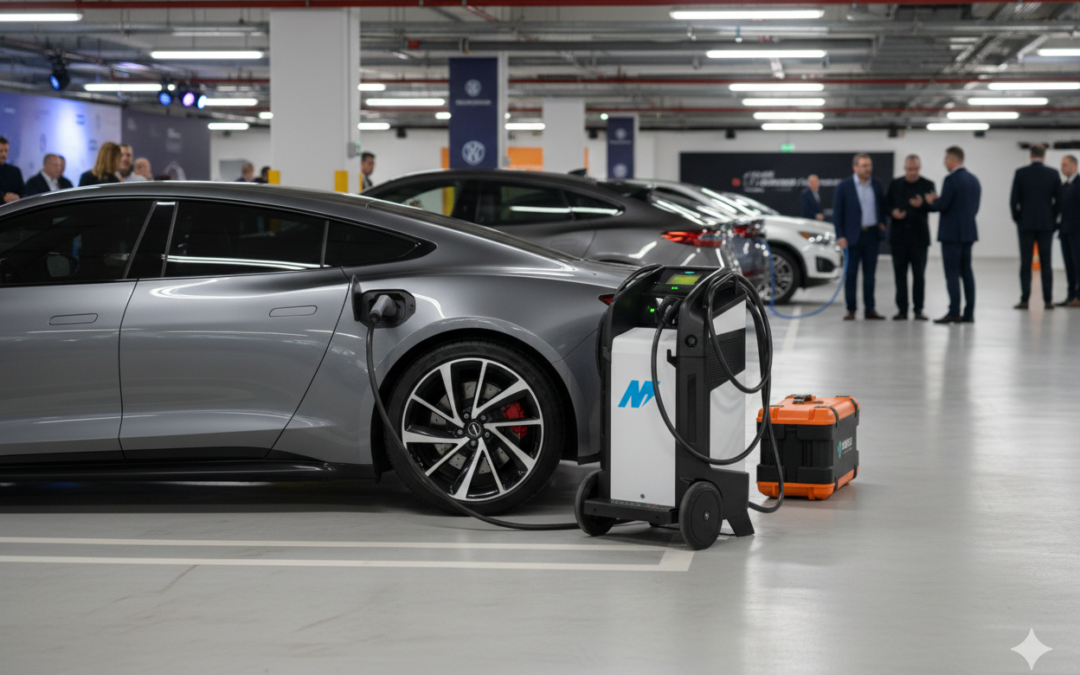 Ricarica rapida plug & play: come funziona un caricatore mobile DC da 40 kW