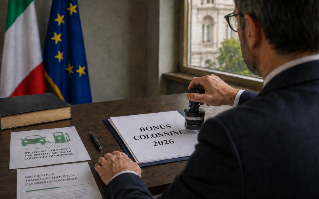 Bonus colonnine 2026: fino all&rsquo;80% per privati e condom&igrave;ni